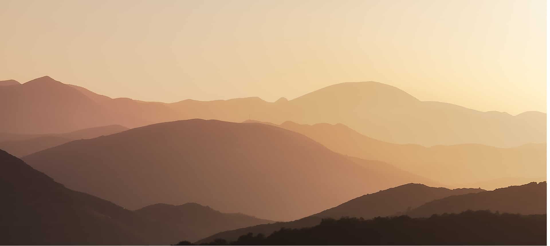 Extended view on mountains - symbolising cosmetic brand expansion